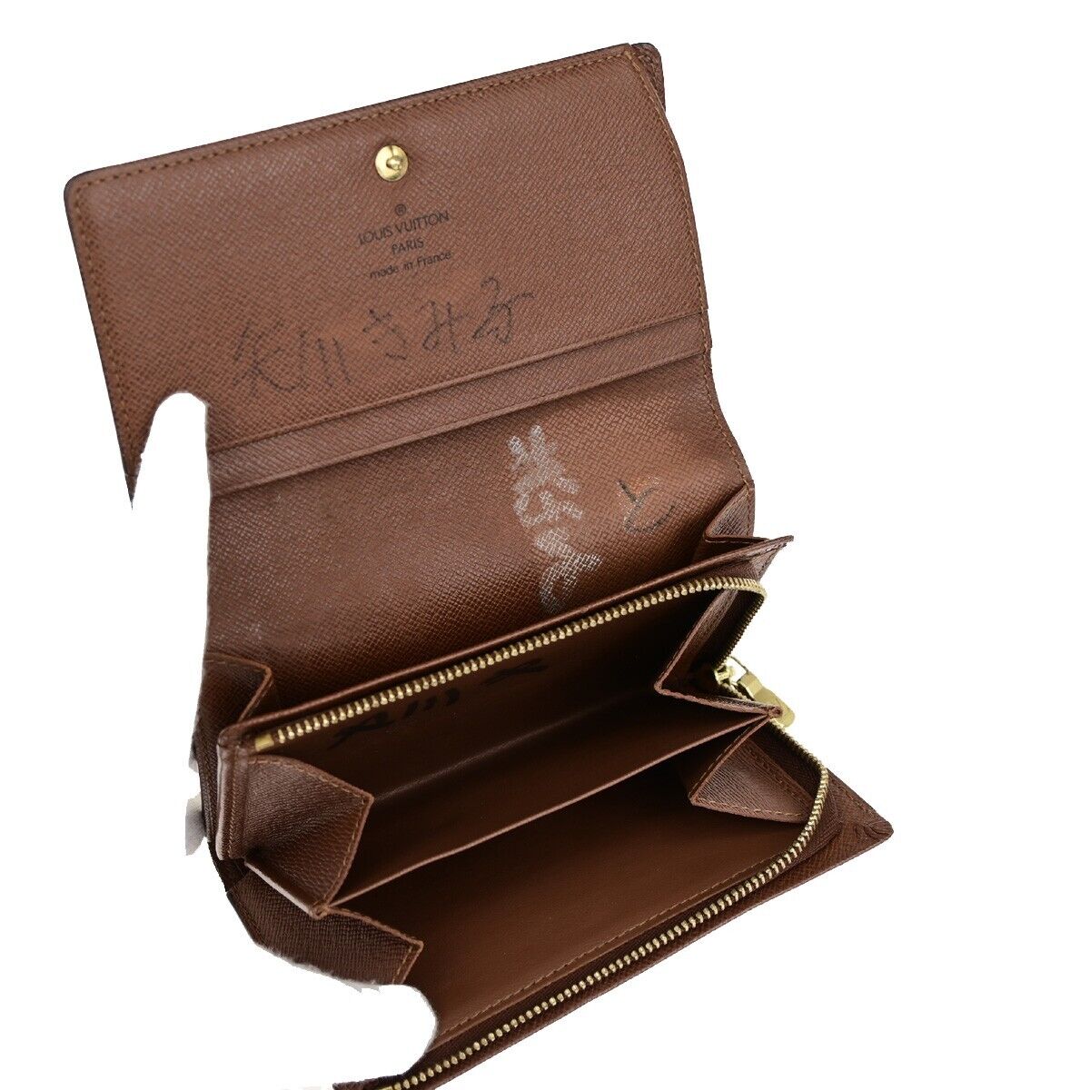 LOUIS VUITTON 6 Set Wallet iPhone 8 Xs Case Monogram Brown Pink 64KA364