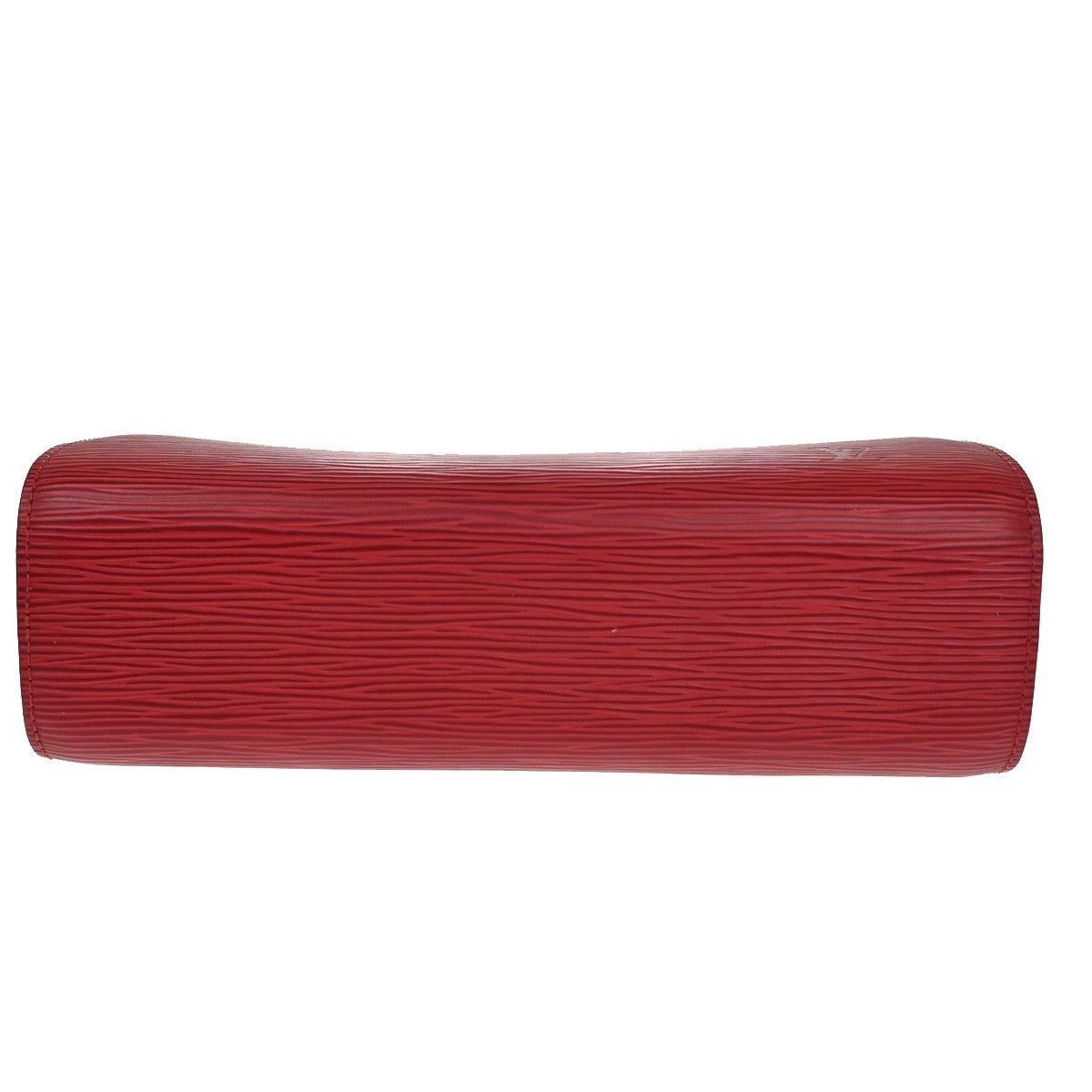 LOUIS VUITTON LV Logo Dauphine MM Pouch Bag Epi Leather Red M48457 05KP581