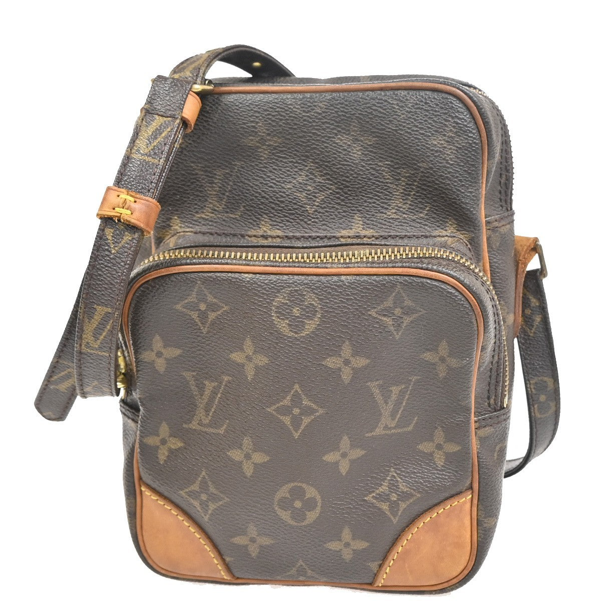 LOUIS VUITTON Amazon Crossbody Shoulder Bag Monogram Leather BN M45236 64KC881