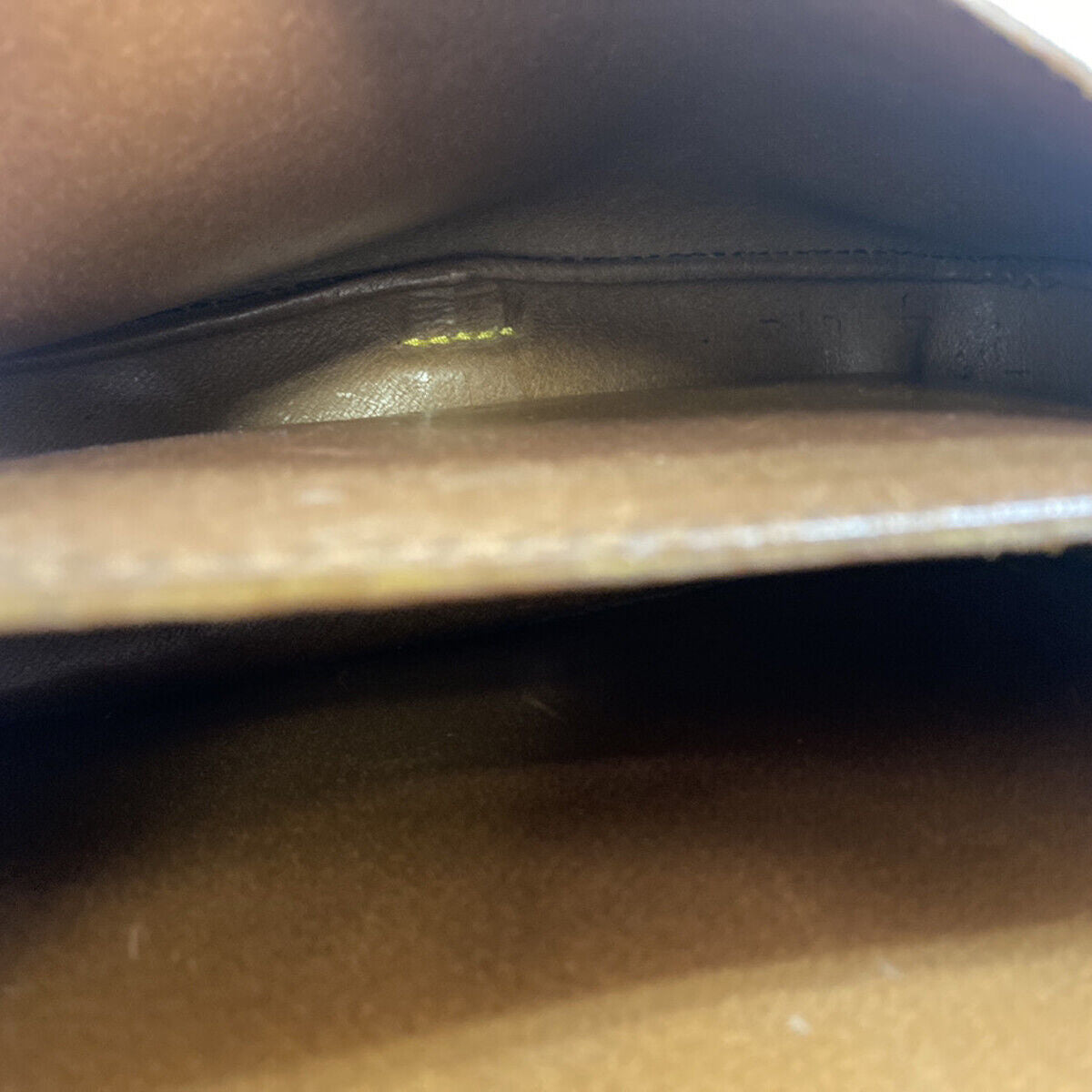 LOUIS VUITTON Cartouchiere GM Shoulder Bag Monogram Leather Brown M51252 60YG597