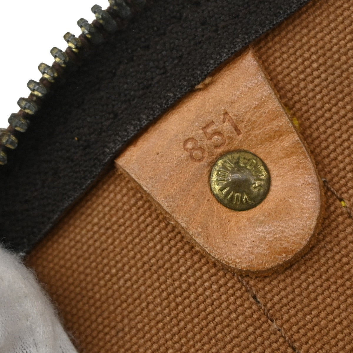 LOUIS VUITTON Keepall 50 Travel Hand Bag Monogram Leather Brown M41426 11YJ198