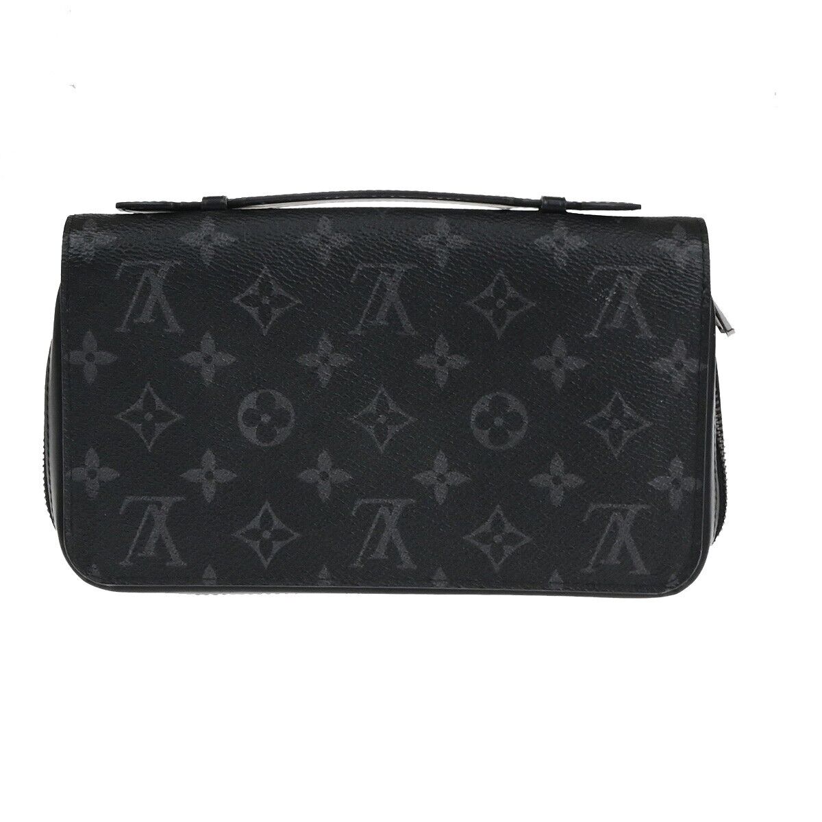 LOUIS VUITTON Zippy XL Long Bifold Wallet Monogram Eclipse BK M61698 99KA456