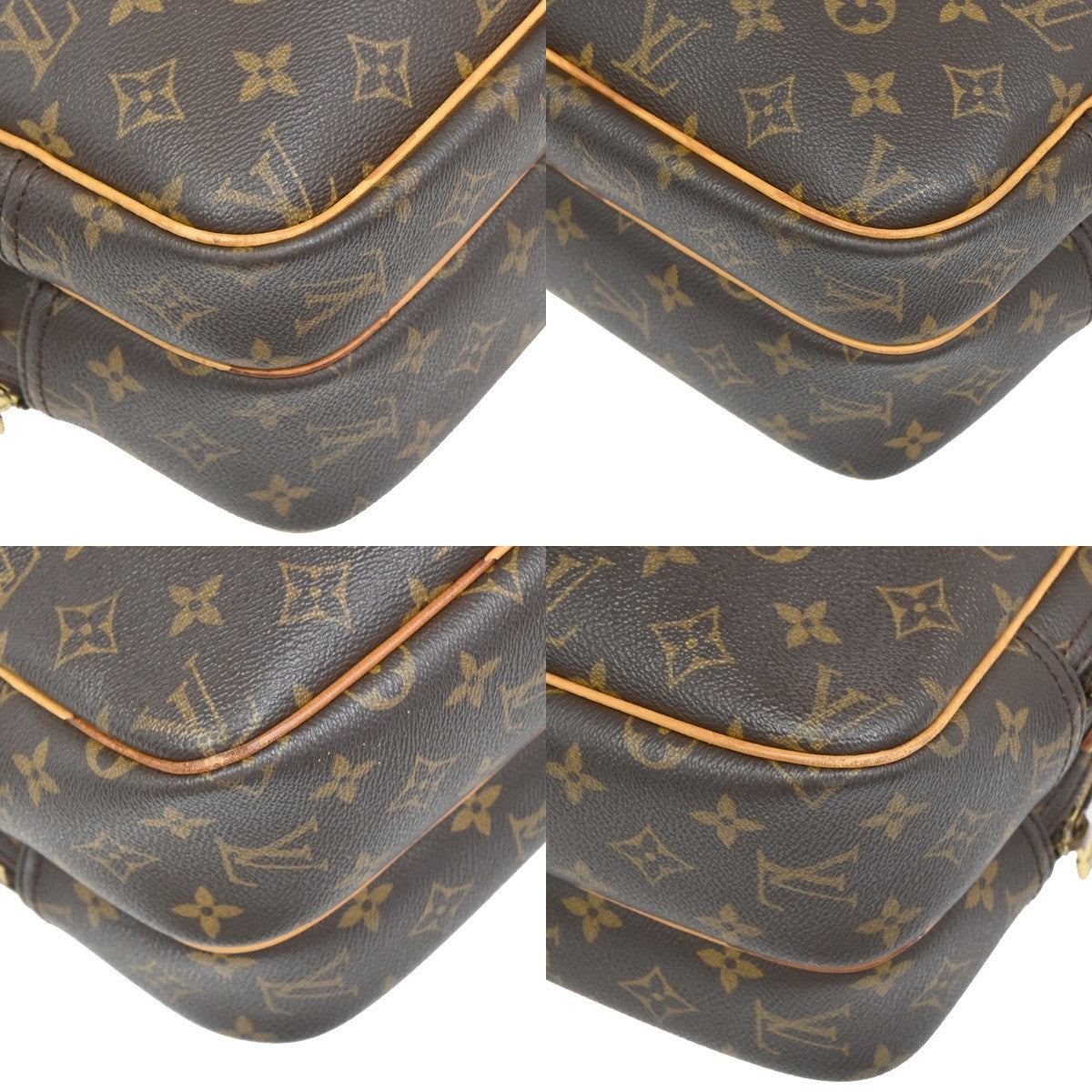 LOUIS VUITTON Reporter PM Crossbody Shoulder Bag Monogram Leather M45252 83PA027