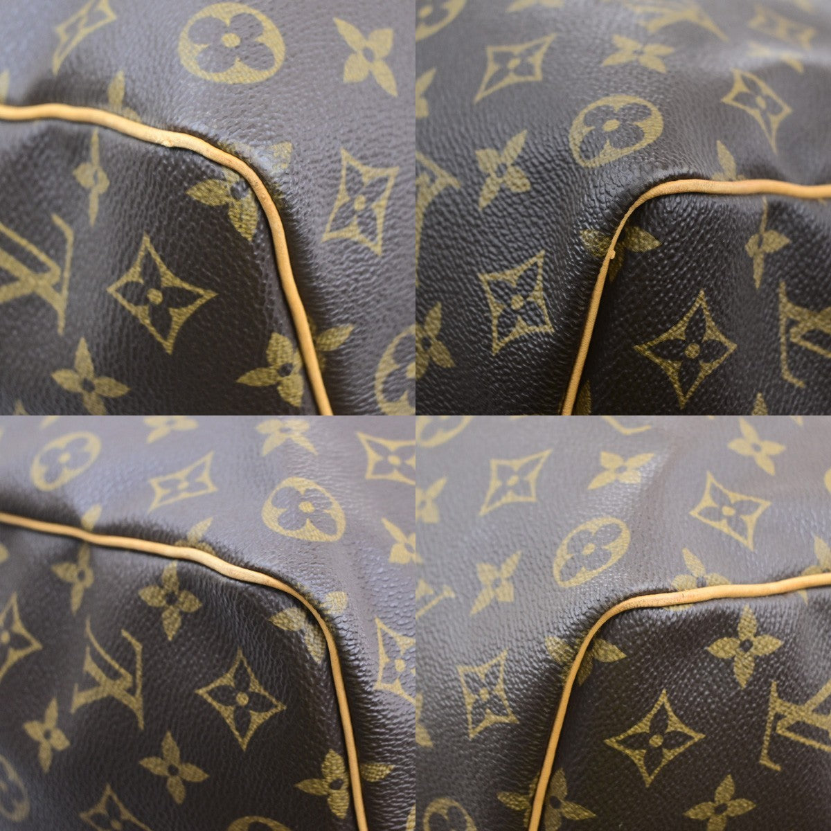 LOUIS VUITTON Keepall 50 Travel Hand Bag Monogram Leather Brown M41426 25MA708
