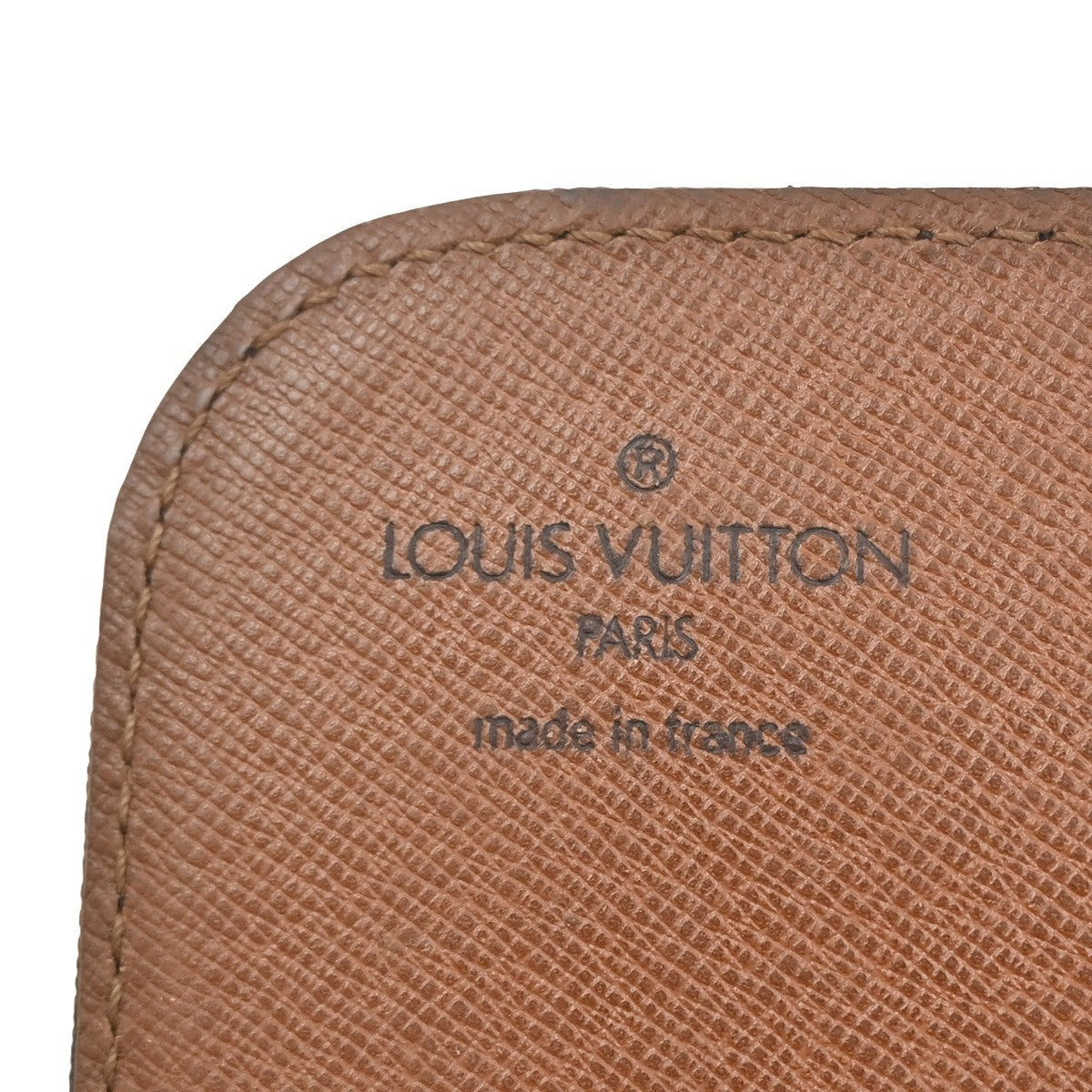 LOUIS VUITTON Cartouchiere MM Shoulder Bag Monogram Leather Brown M51253 62KC516
