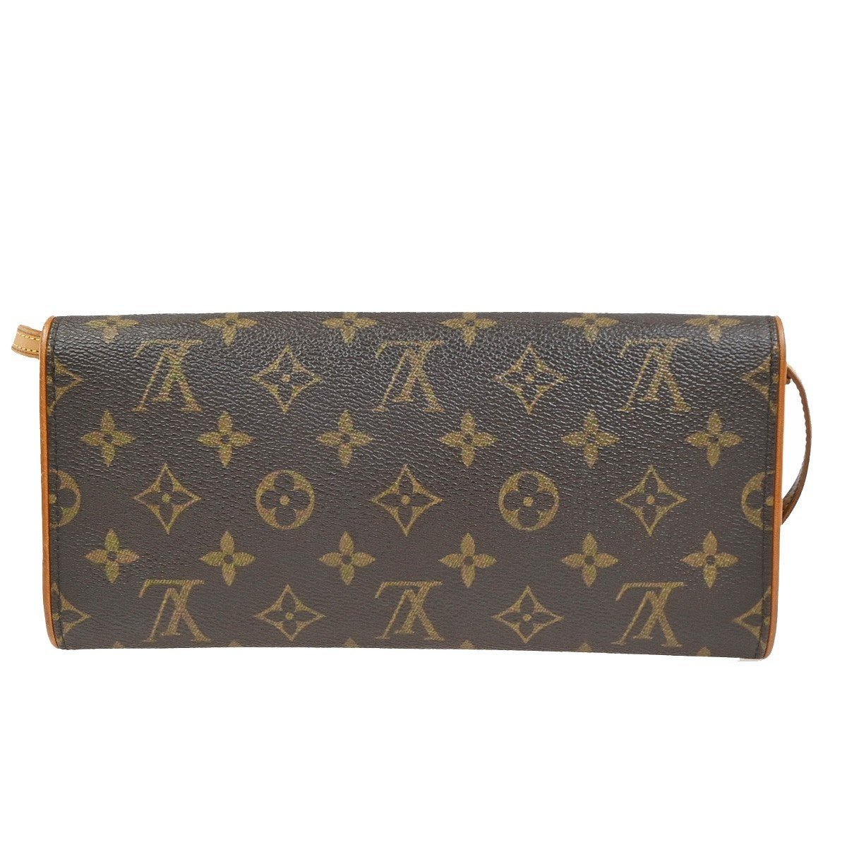 LOUIS VUITTON Pochette Twin GM 2Way Shoulder Bag Monogram Brown M51852 70CA948