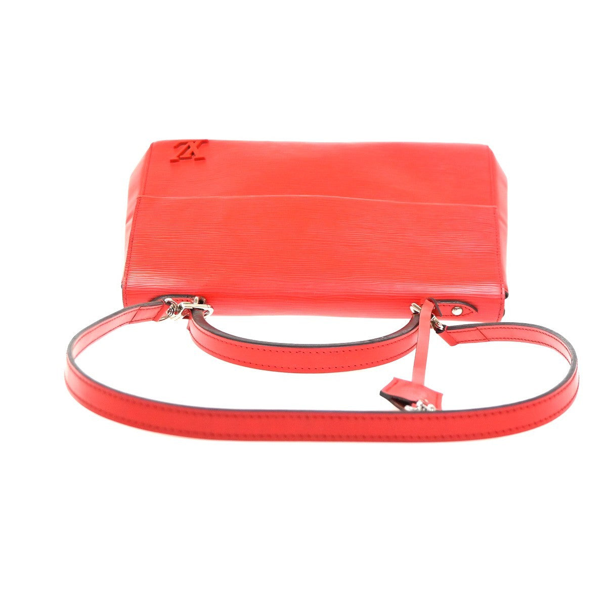 LOUIS VUITTON Cluny MM 2Way Shoulder Hand Bag Epi Leather Red SHW M41333 25ZA365