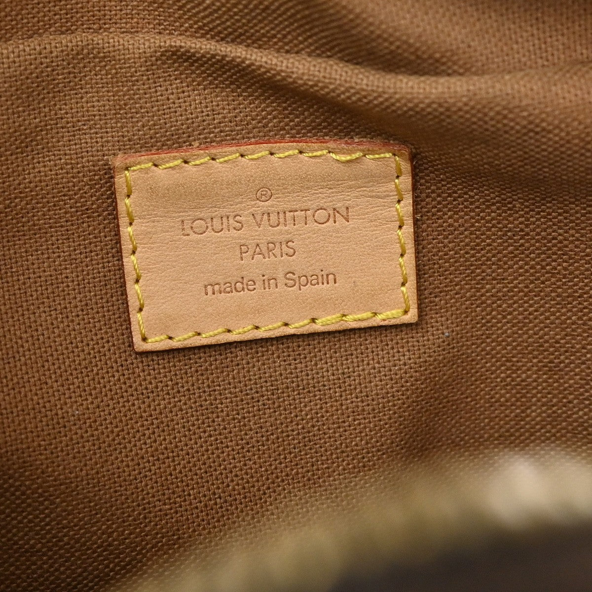 LOUIS VUITTON Sac Bosphore 2way Hand Bag Monogram Leather Brown M40043 54KB415