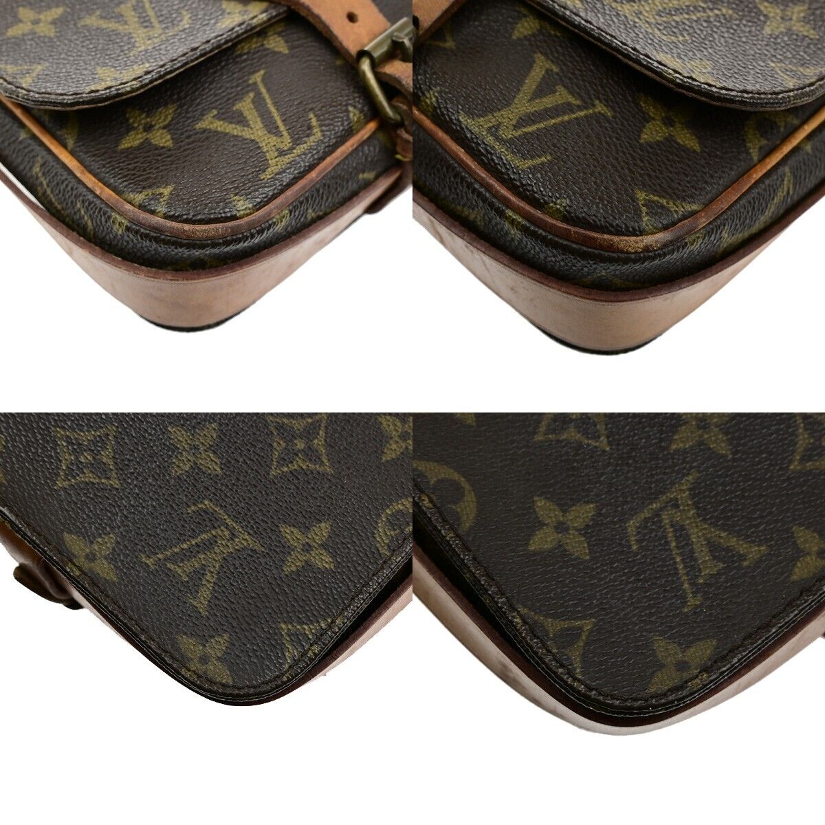 LOUIS VUITTON Mini Cartouchiere Shoulder Bag Monogram Leather BN M51254 35KA558