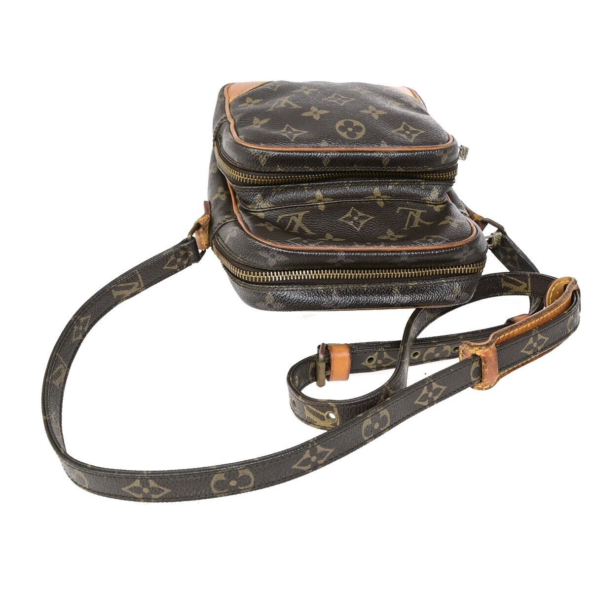 LOUIS VUITTON Amazon Crossbody Shoulder Bag Monogram Leather BN M45236 30EB713