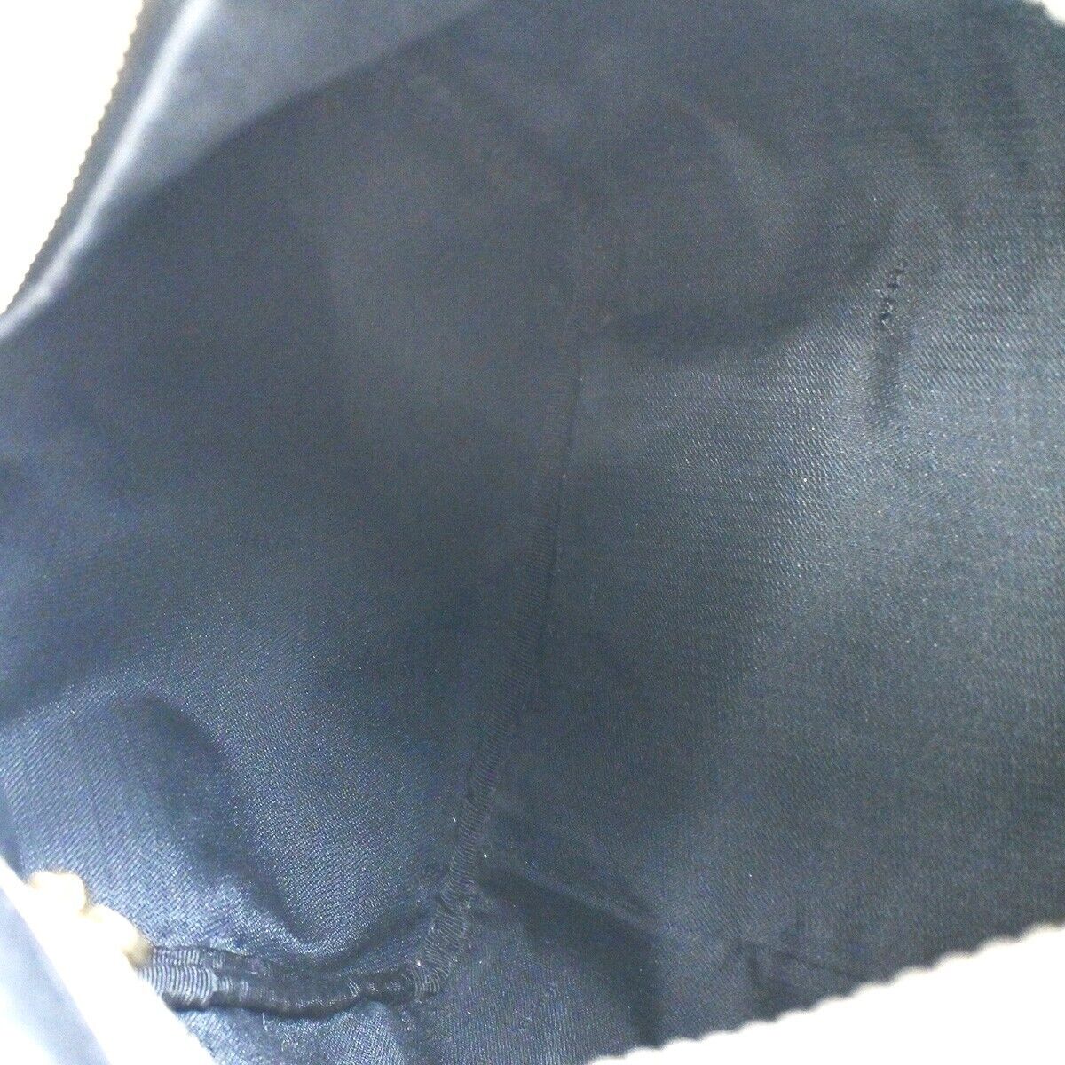 FENDI Logo Pequin Hand Bag PVC Leather Brown GHW Made in Italy 65EC949