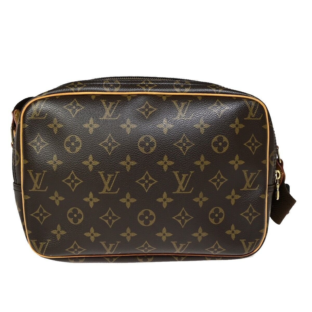 LOUIS VUITTON Reporter PM Crossbody Shoulder Bag Monogram Leather M45254 18EB388