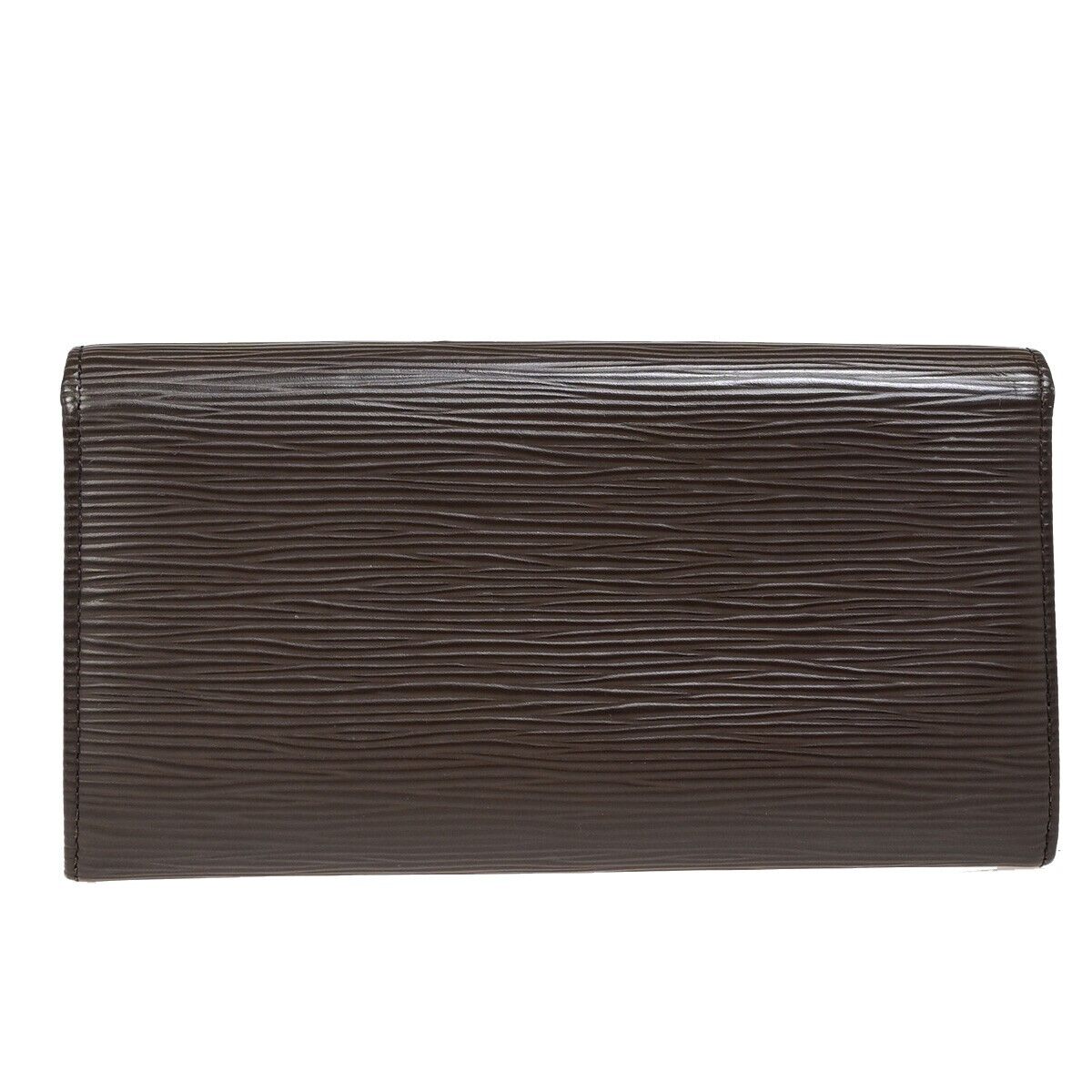 LOUIS VUITTON Porte Monnaie Credit Long Bifold Wallet Epi Leather M6357D 02HB978