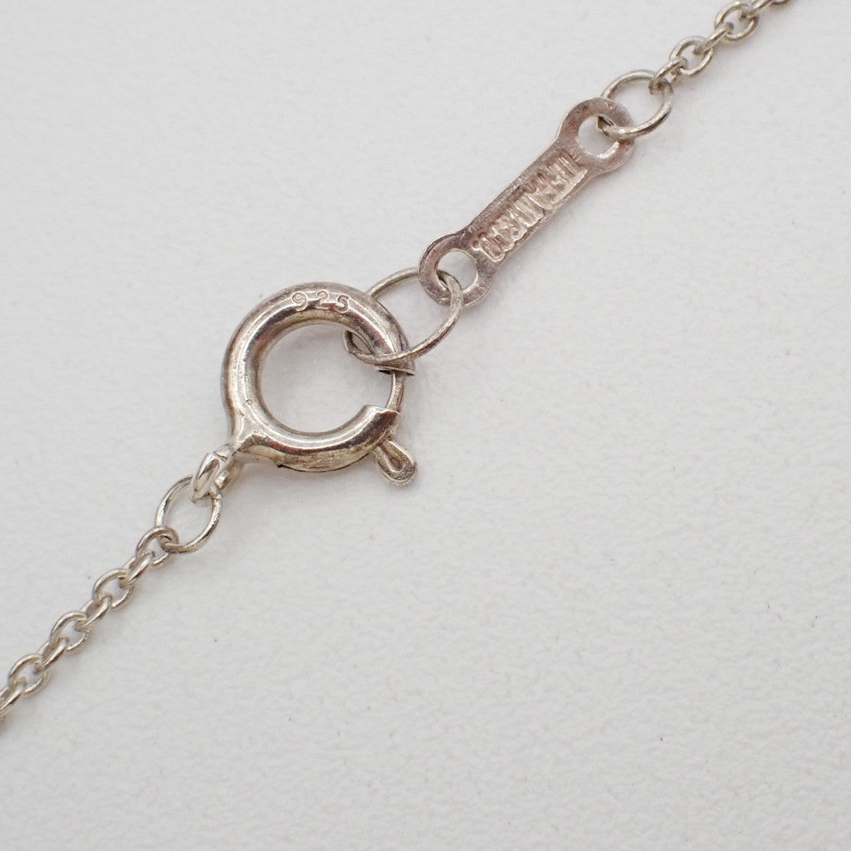 TIFFANY & CO. Paloma Picasso Loving Heart Necklace Silver Ag 925 09EG279