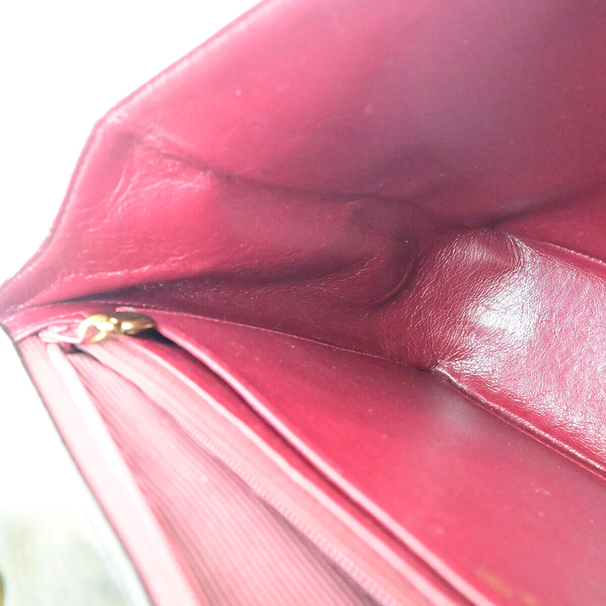 CHANEL CC Mademoiselle 30 Chain Shoulder Bag Leather Black GHW Vintage 850RJ895