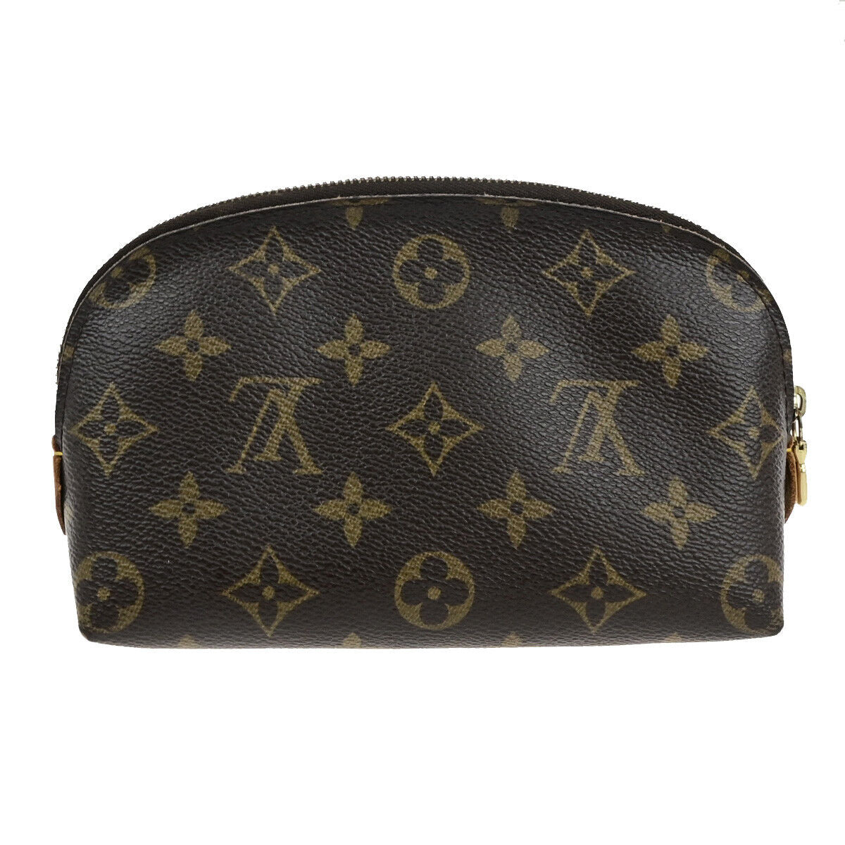 LOUIS VUITTON Pochette Cosmetic Pouch Bag Monogram Leather BN M47515 05YG683