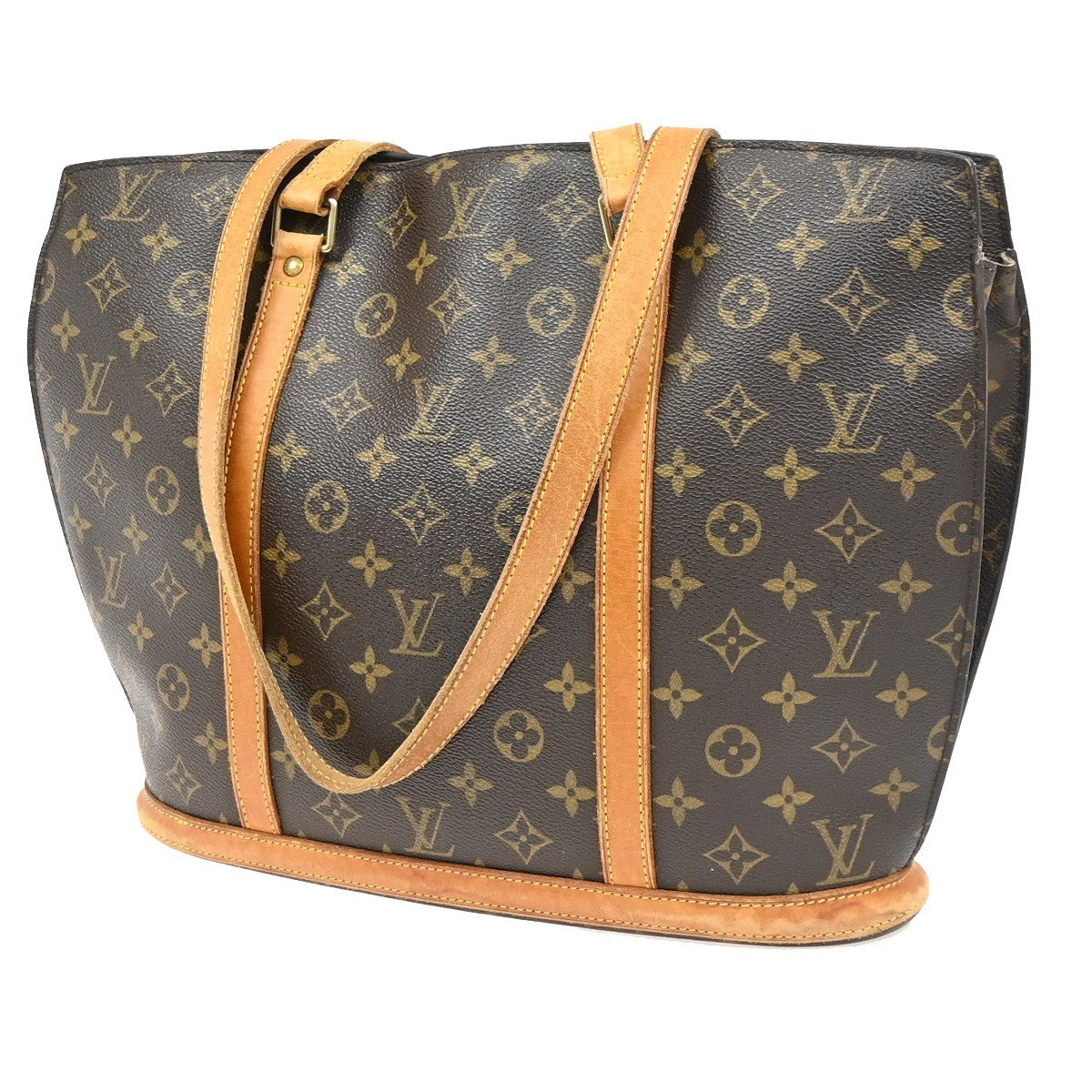 LOUIS VUITTON BABYLONE Shoulder Bag Monogram Leather Brown France M51102 87PA089
