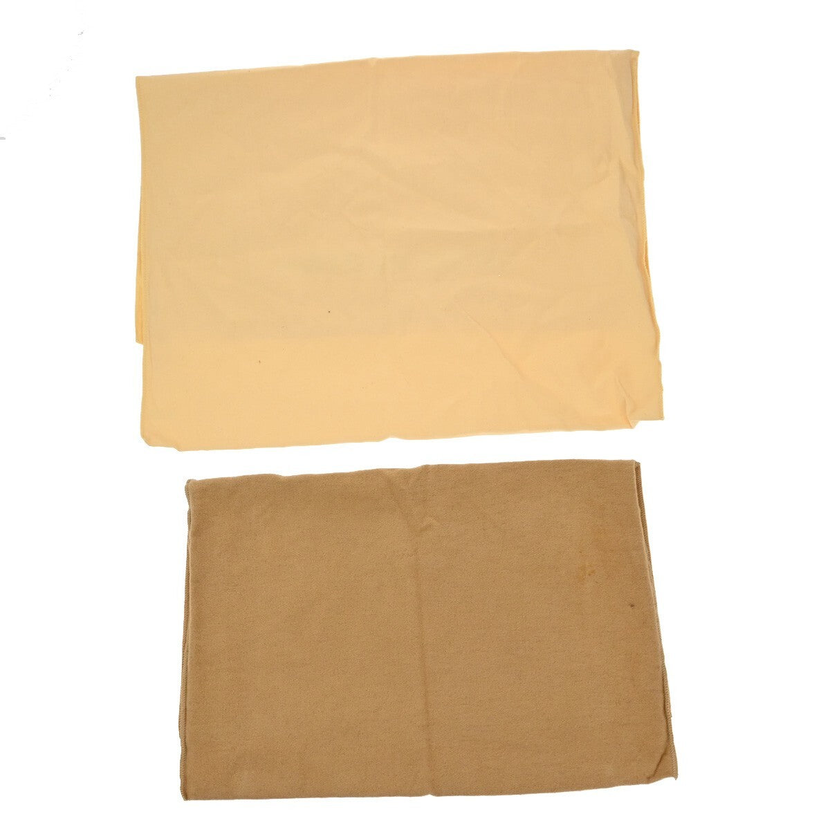LOUIS VUITTON Logo 10 Set Dust Bag Drawstring Canvas Cotton Beige Brown 09EE145