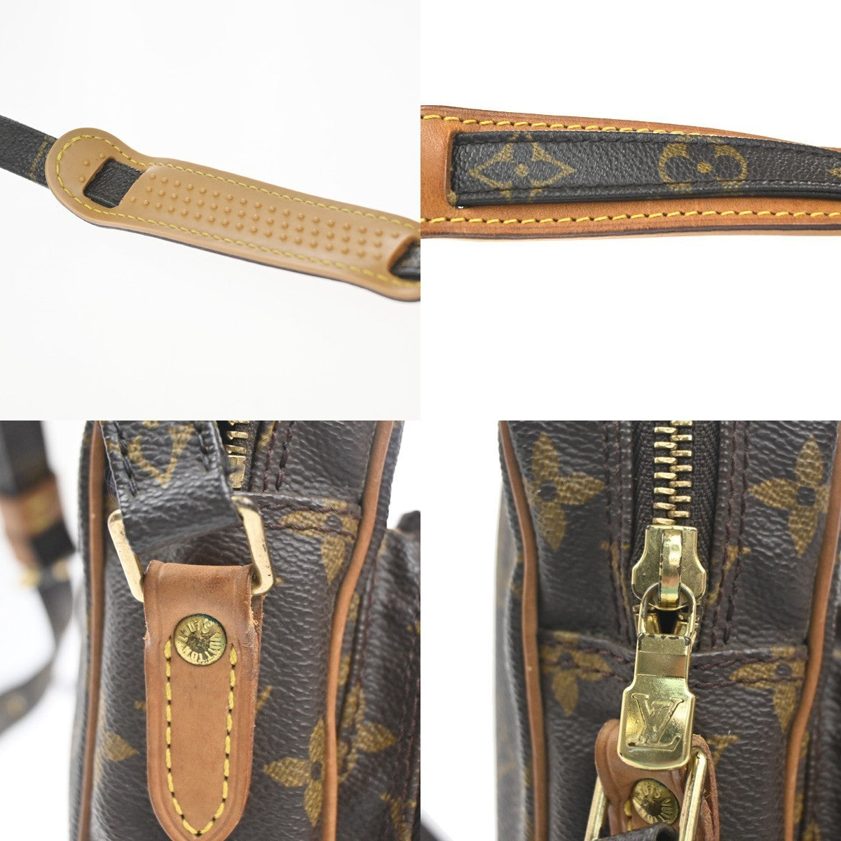 LOUIS VUITTON Amazon Crossbody Shoulder Bag Monogram Leather BN M45236 89KC616