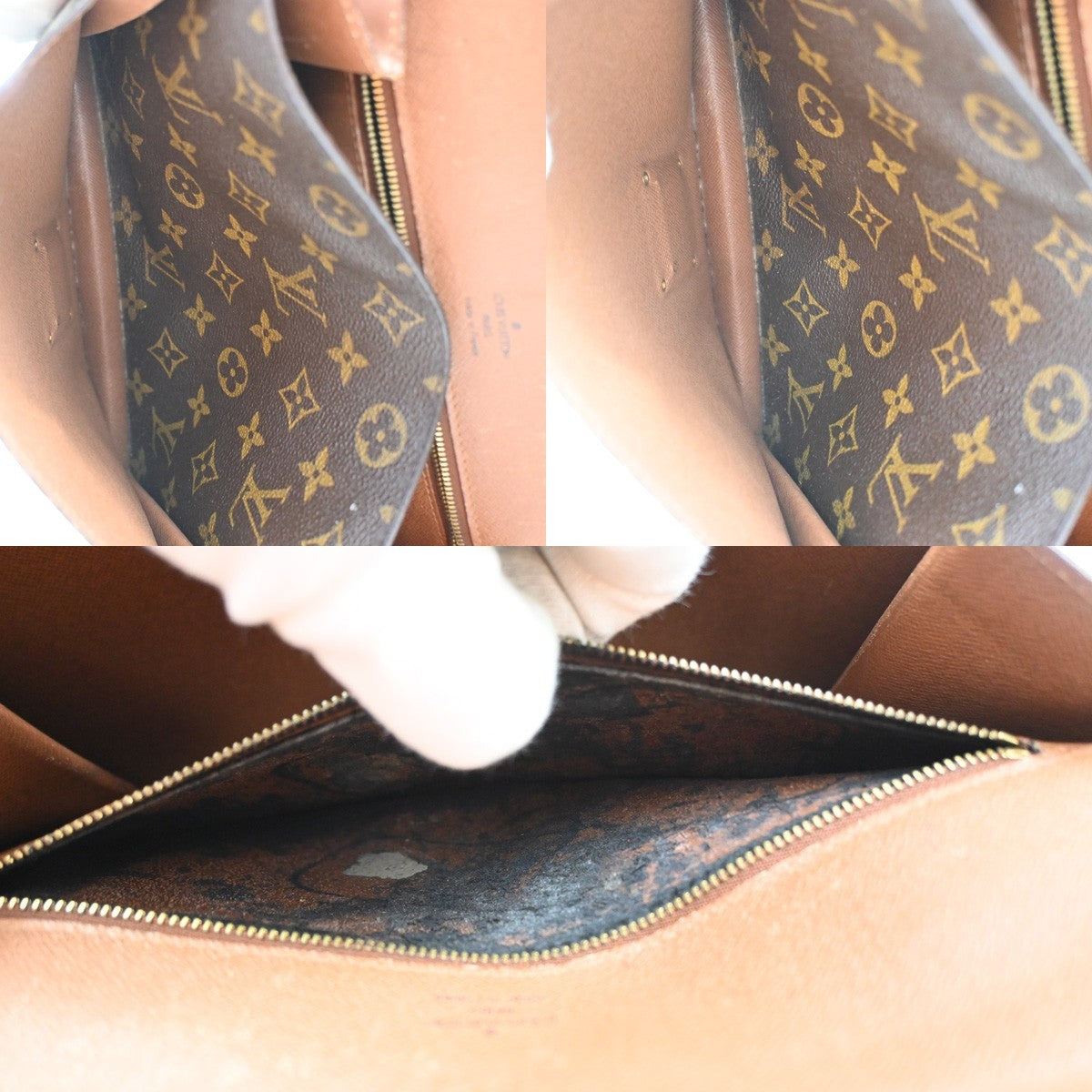 LOUIS VUITTON Monceau 28  Shoulder Hand Bag Monogram Leather M51185 83SA033
