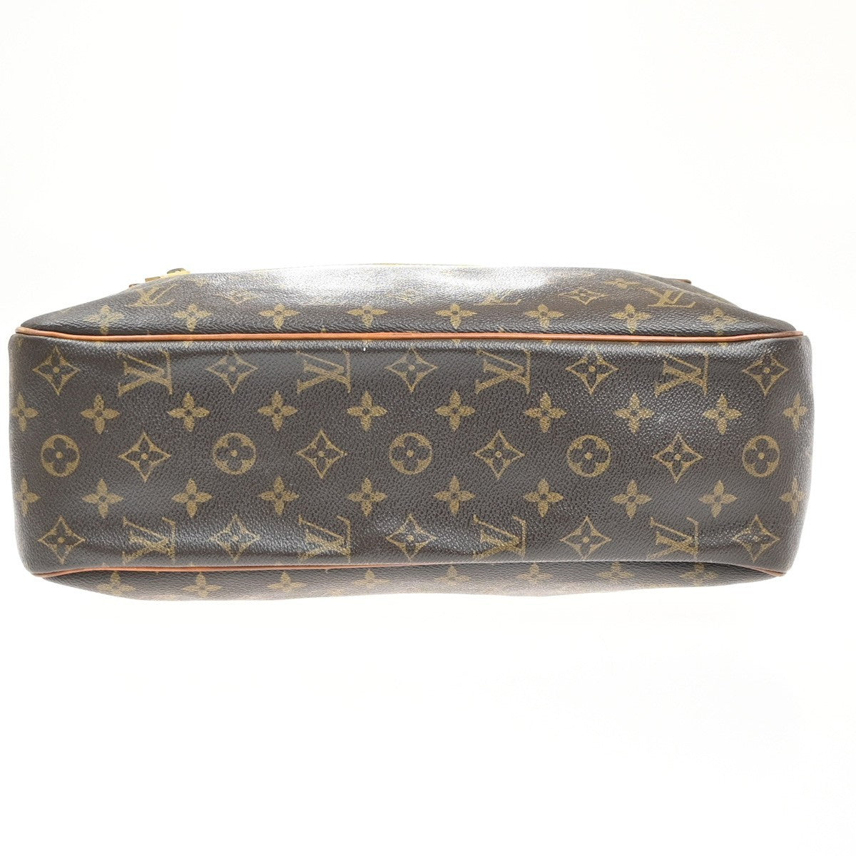 LOUIS VUITTON LV Logo Cite GM Shoulder Bag Monogram Leather Brown M51181 86MA527