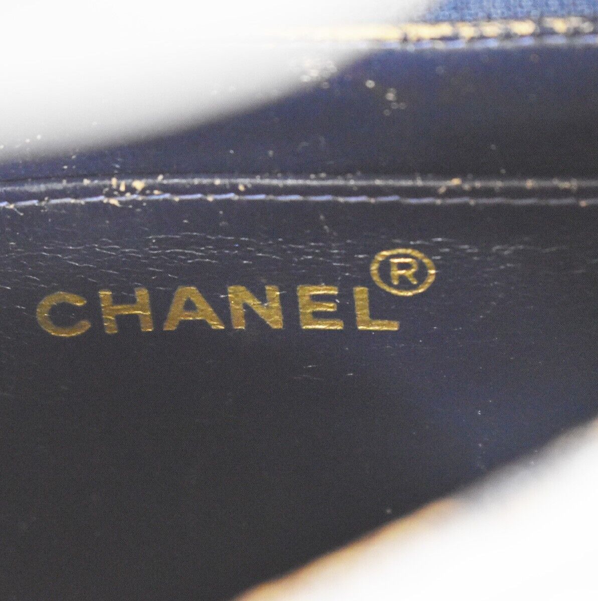 CHANEL CC Mini Matelasse Chain Shoulder Bag Velour Purple GHW Vintage 41FA170