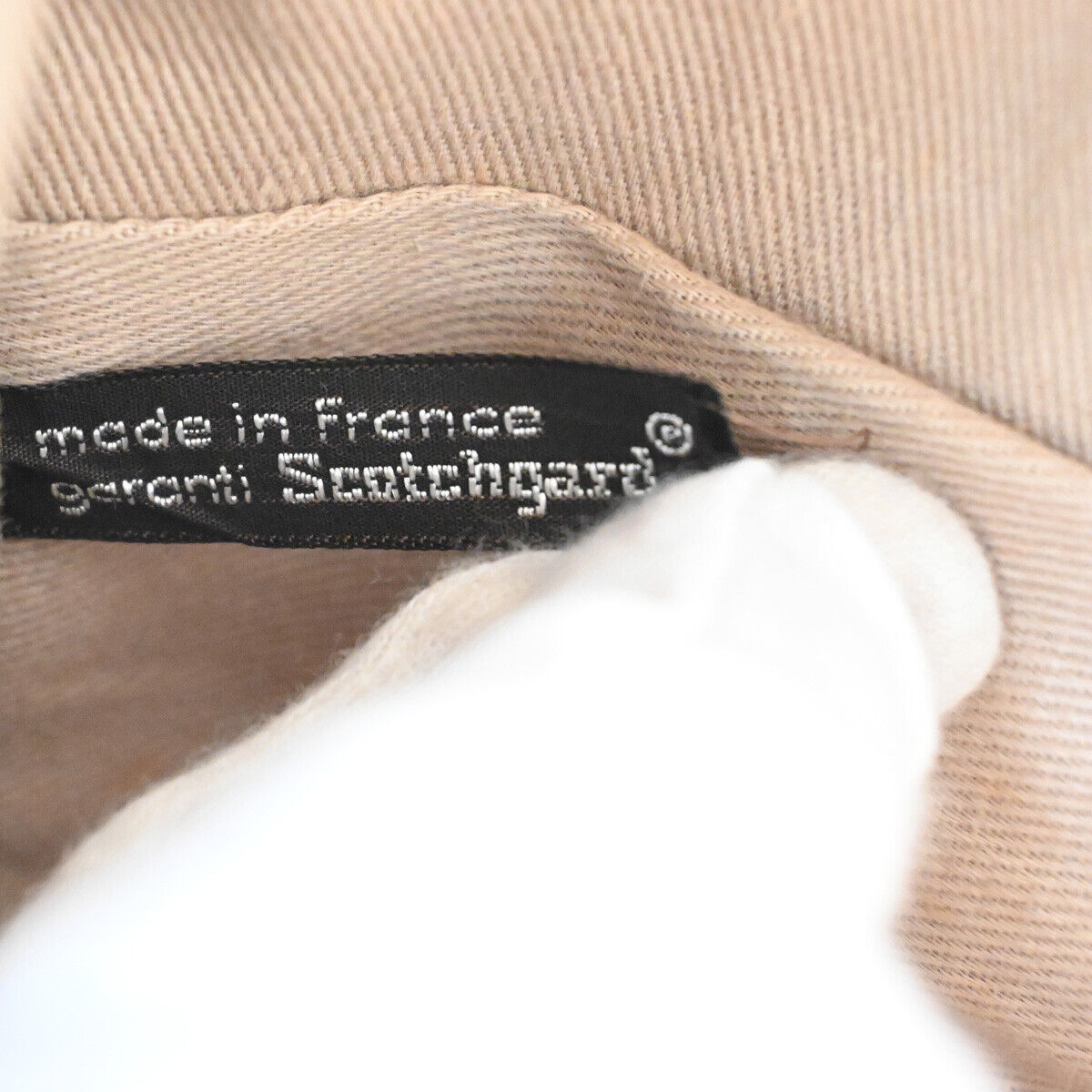 CHRISTIAN DIOR Trotter Pattern Shoulder Bag Canvas Leather Brown France 70YE331
