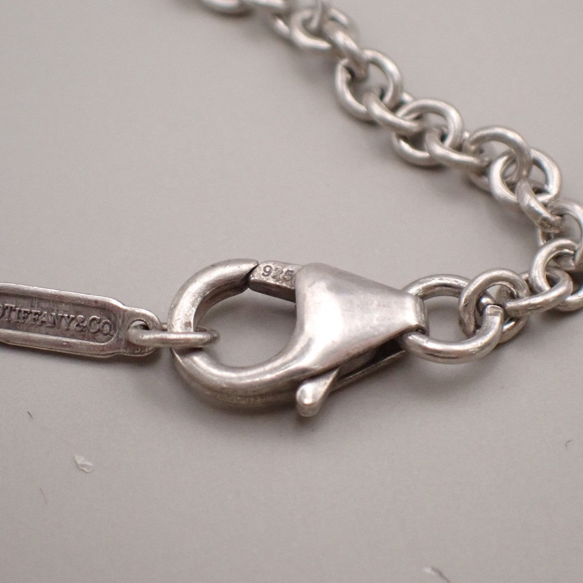 Tiffany & Co. Logo Chain Necklace Ag 925 Silver 01TA462