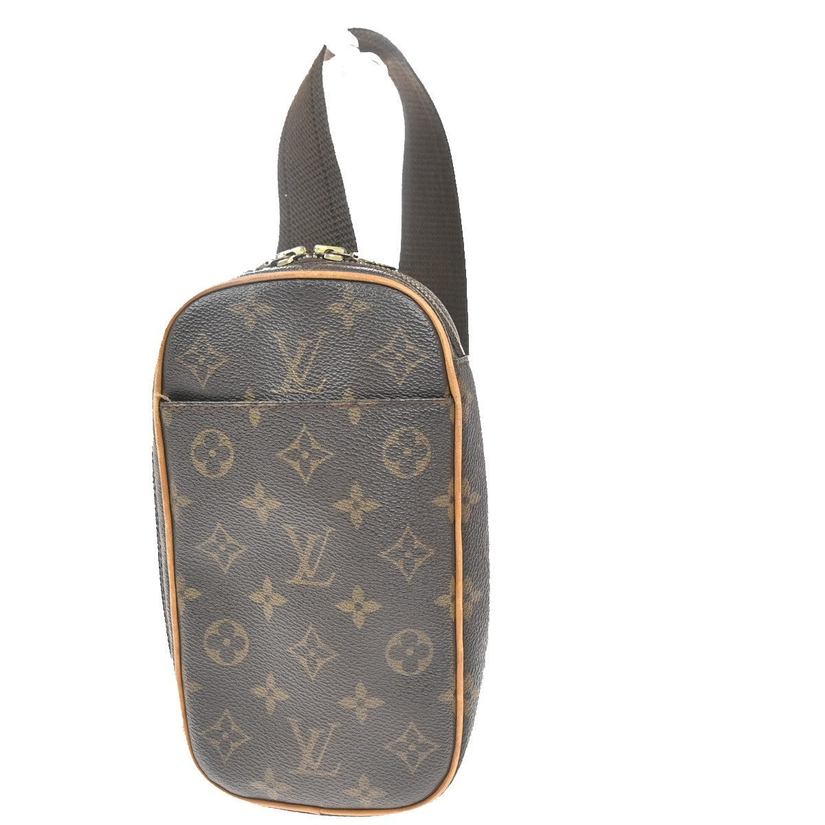 LOUIS VUITTON Pochette Gange Shoulder Bag Monogram Brown Spain M51870 95MA261
