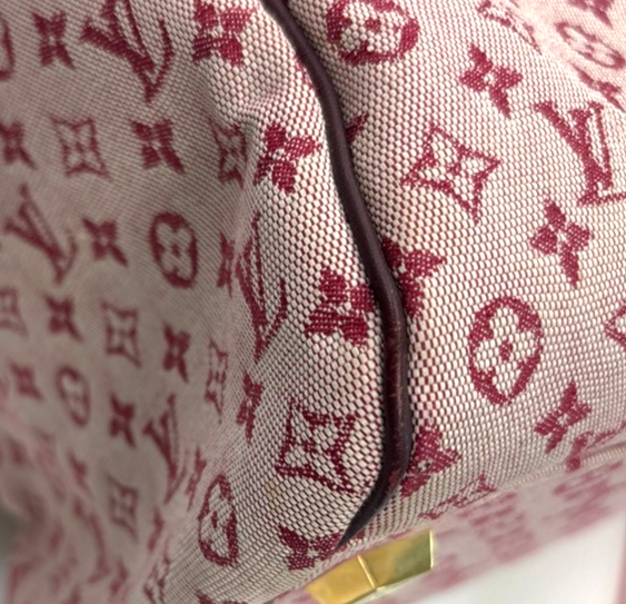LOUIS VUITTON Josephine GM Hand Bag Monogram Mini Canvas Pink M92311 80MA336