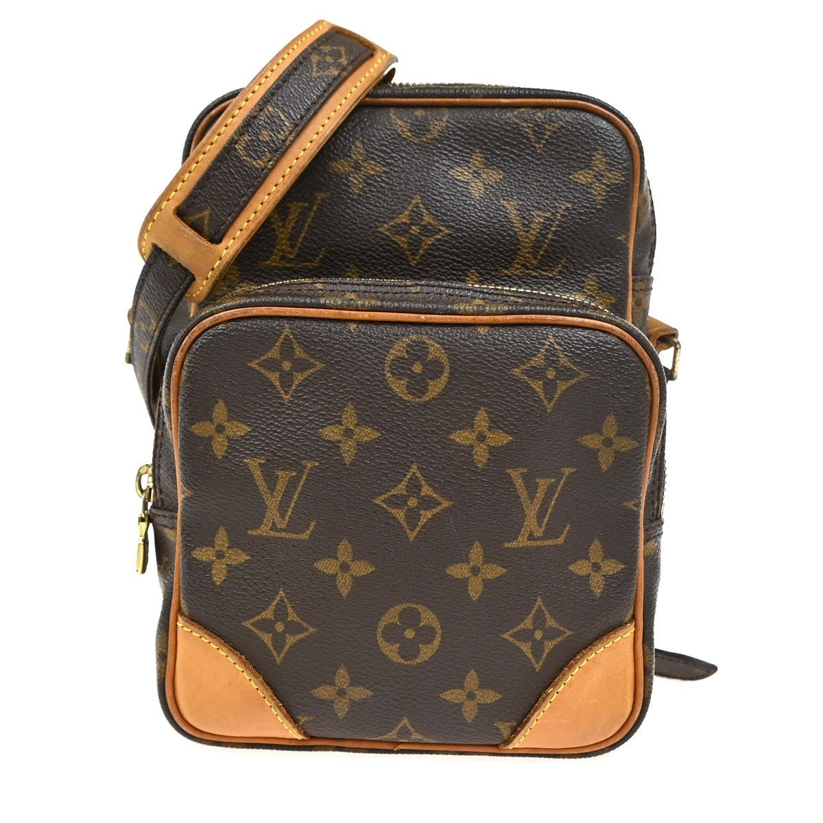 LOUIS VUITTON Amazon Crossbody Shoulder Bag Monogram Leather BN M45236 16TA640