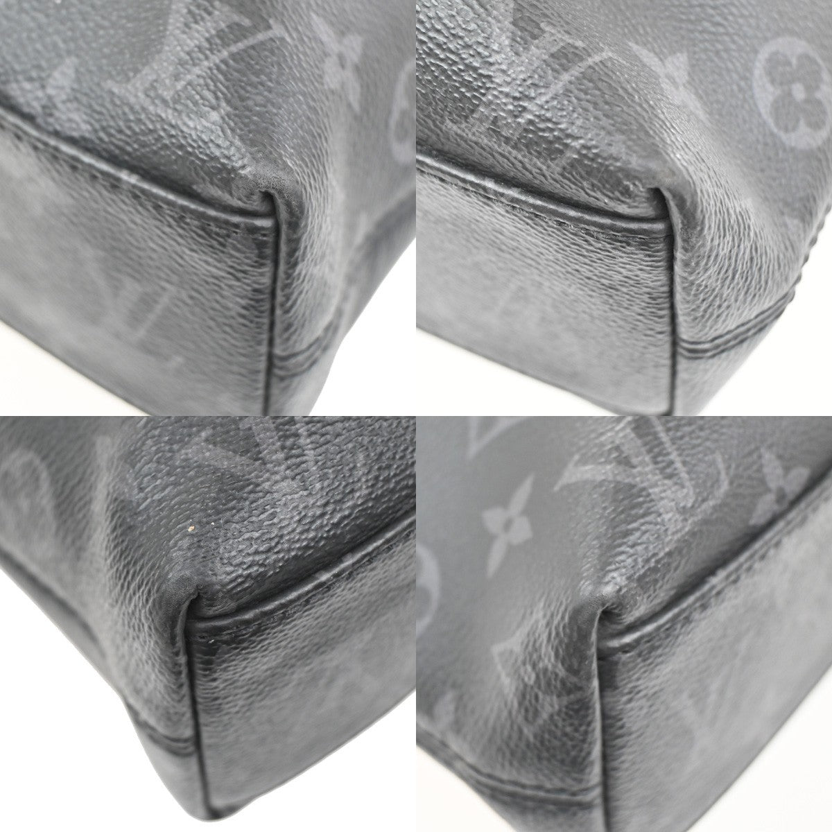 LOUIS VUITTON Odyssey Briefcase Hand Bag Monogram Eclipse Black M44222 15CA313