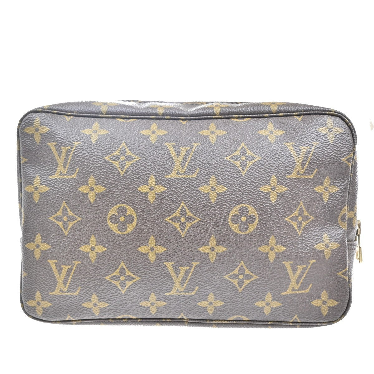 LOUIS VUITTON Trousse Toilette 23 Clutch Hand Bag Monogram Brown M47524 04MA311