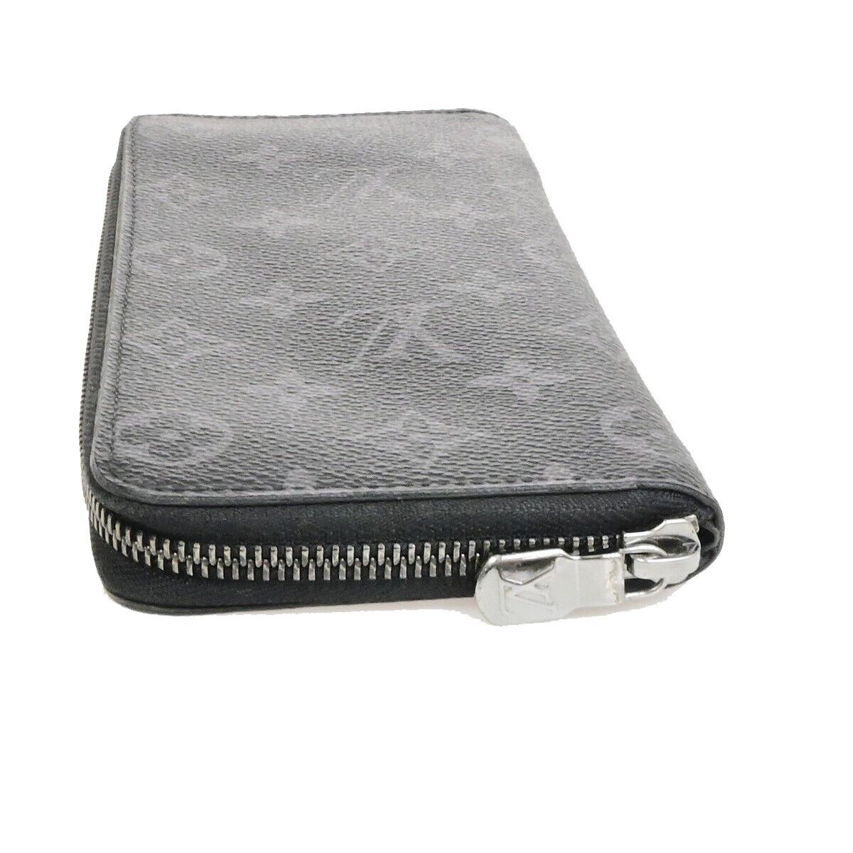 LOUIS VUITTON Zippy Wallet Vertical Monogram Eclipse Leather BK M62295 89YH170