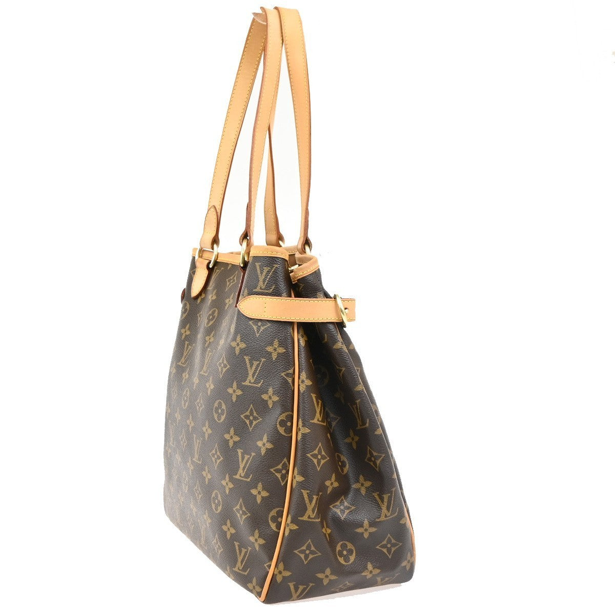 LOUIS VUITTON Batignolles Vertical Shoulder Bag Monogram Brown M51153 42PA112