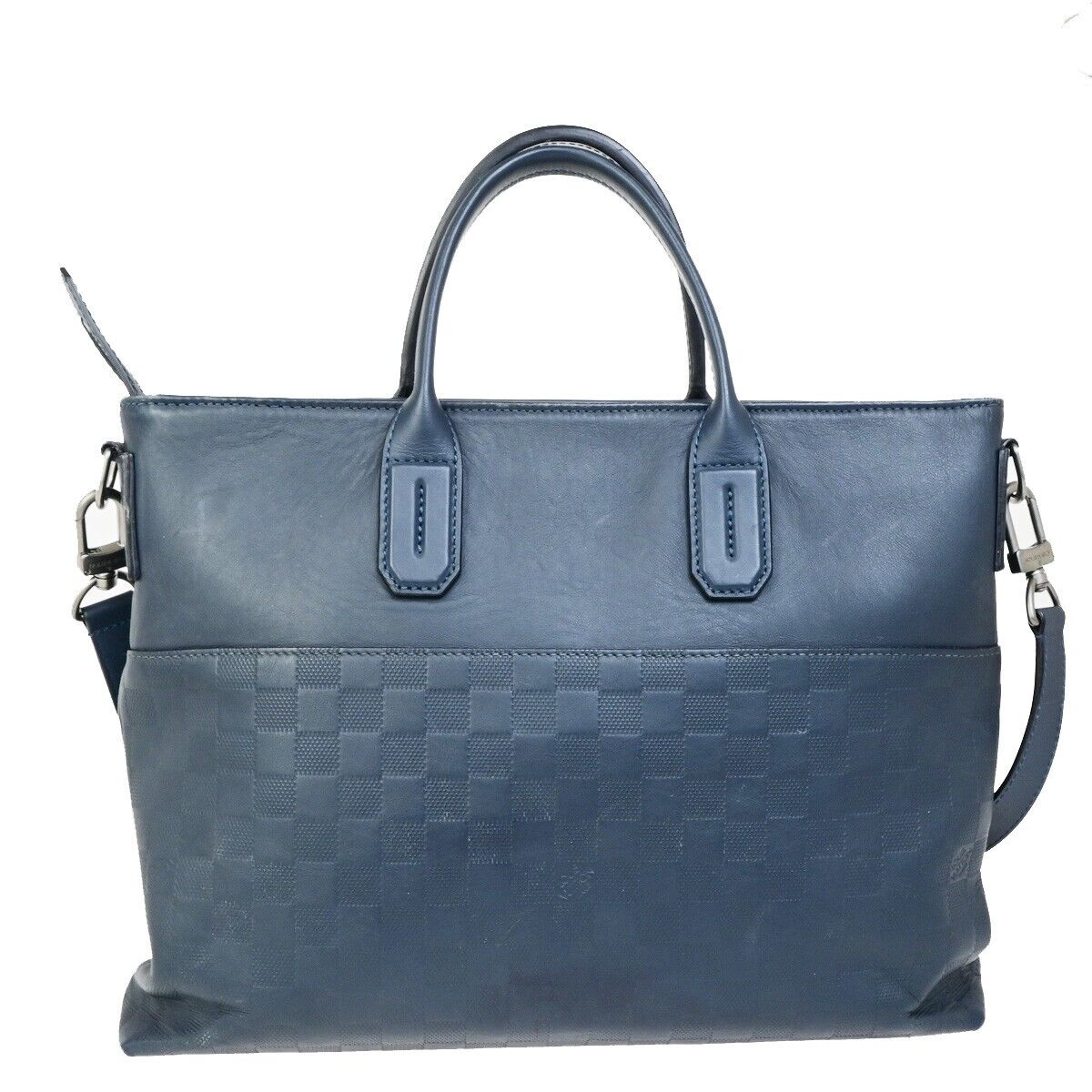 LOUIS VUITTON 7 Days A Week Briefcase Bag Damier Infini Cosmos N41567 74FB166