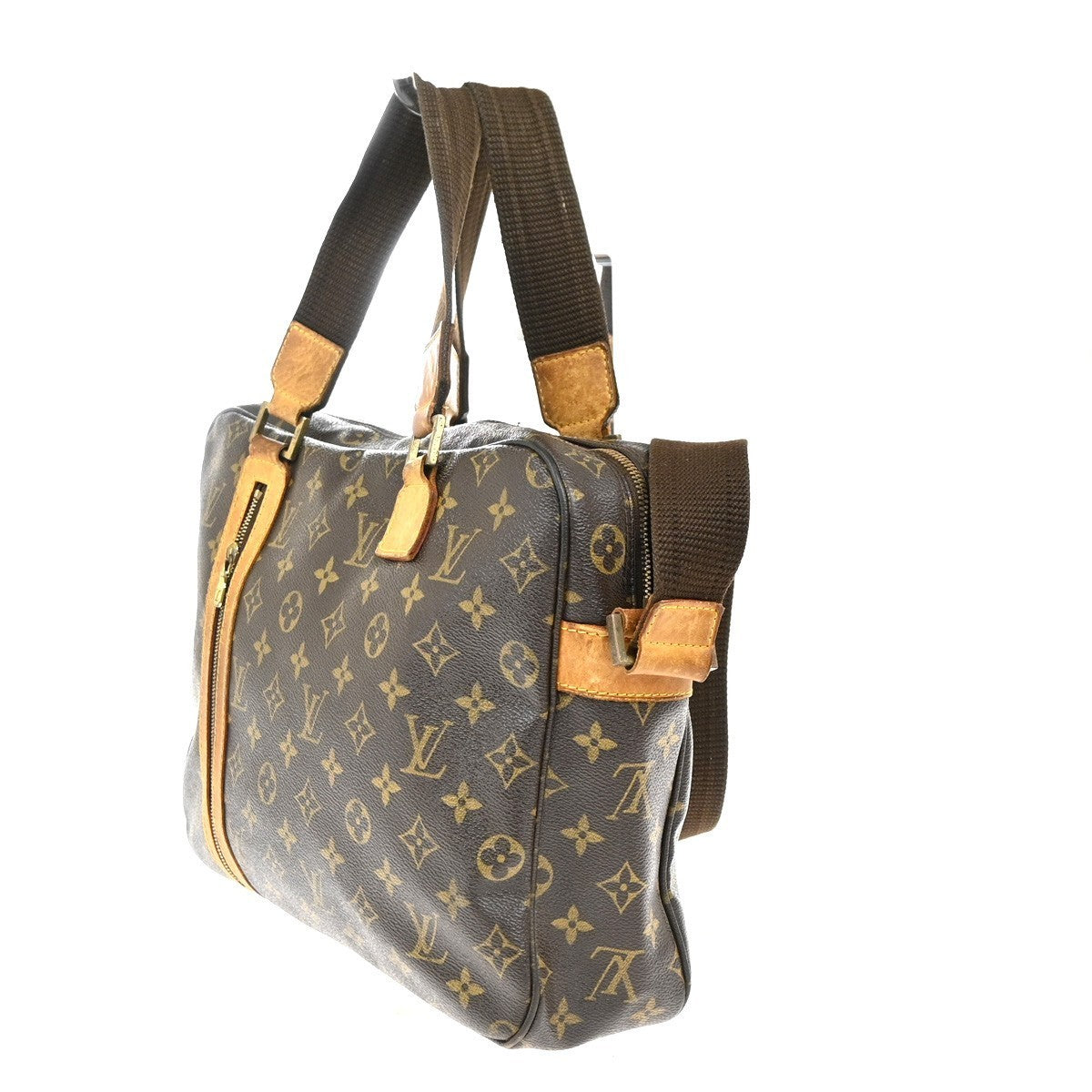 LOUIS VUITTON Sac Bosphore 2Way Hand Bag Monogram Leather Brown M40043 32MA243
