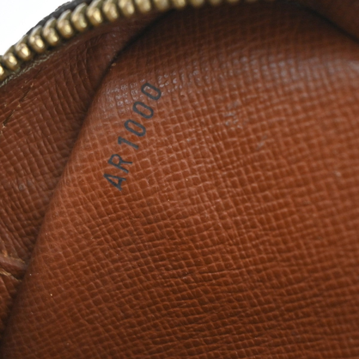 LOUIS VUITTON Danube Shoulder Bag Monogram Leather Brown France M45266 33MA645