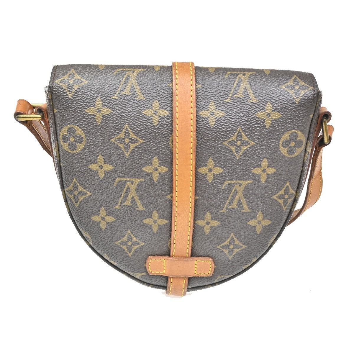 LOUIS VUITTON Chantilly PM Shoulder Bag Monogram Leather Brown M51234 80CA593