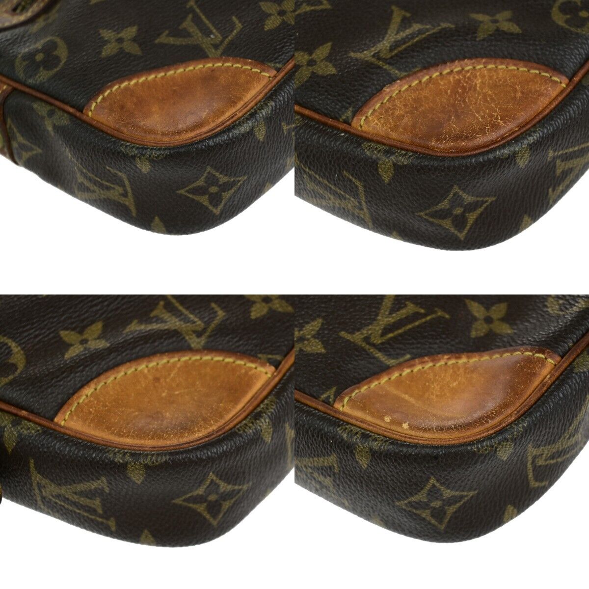 LOUIS VUITTON Marly Dragonne GM Clutch Hand Bag Monogram Brown M51825 67ED026