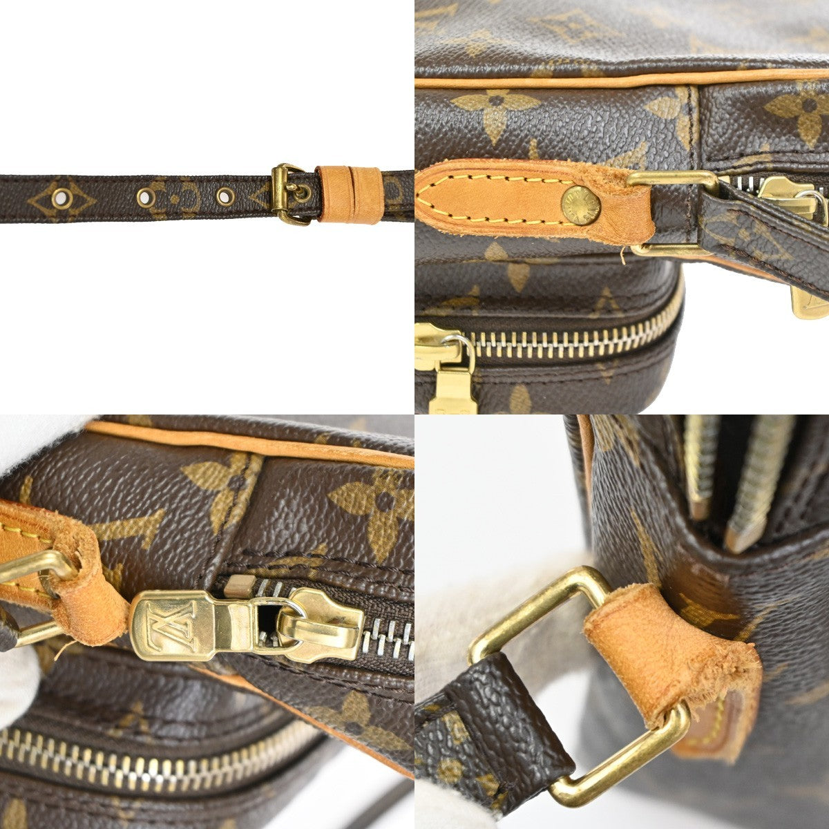 LOUIS VUITTON Amazon Crossbody Shoulder Bag Monogram Leather BN M45236 84TA337