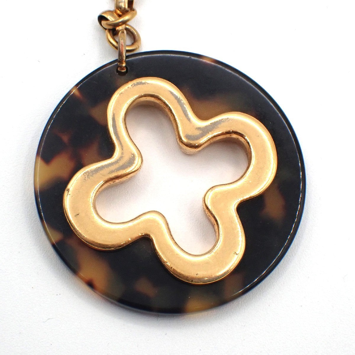 LOUIS VUITTON Bijou Sack Ansores Charm Key Chain Brown M65087 65KD030
