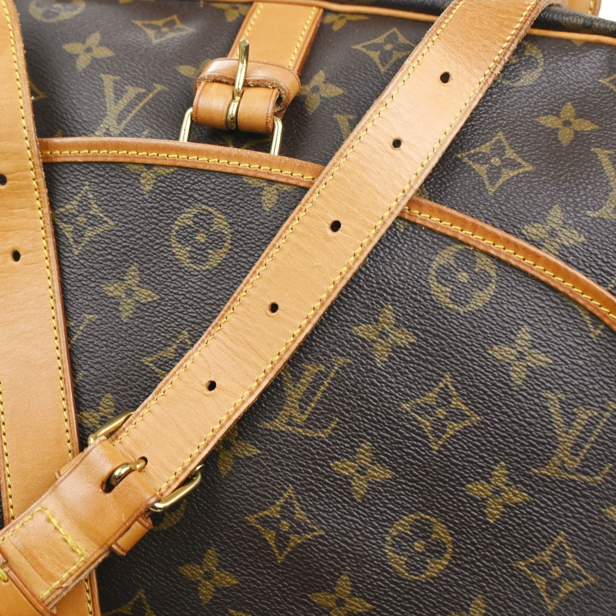LOUIS VUITTON Saumur 35 Shoulder Bag Monogram Leather BN France M42254 16CA798