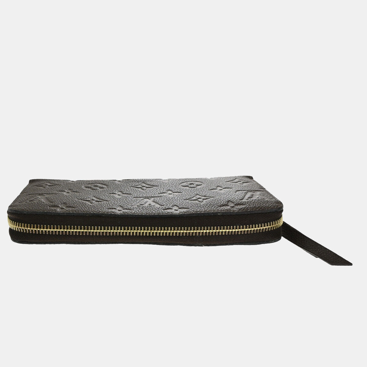 LOUIS VUITTON Zippy Wallet Monogram Empreinte Leather Terre M60548 10YF096