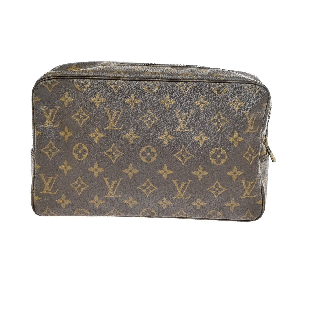 LOUIS VUITTON Trousse Toilette 28 Clutch Hand Bag Monogram Brown M47522 62PA075