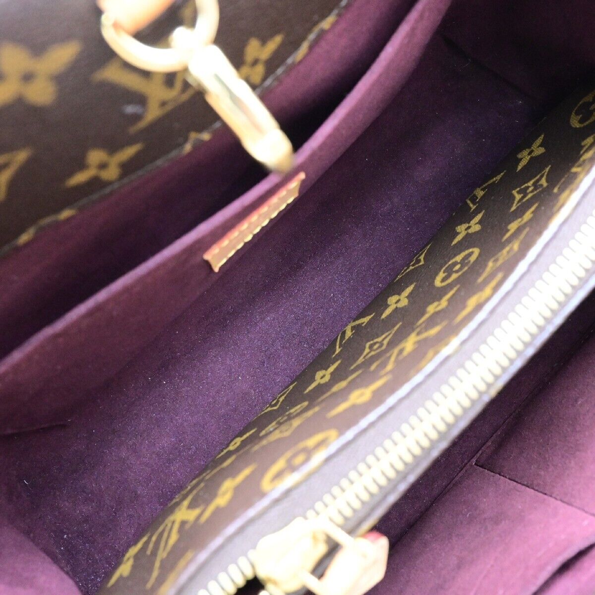LOUIS VUITTON Montaigne MM 2Way Shoulder Bag Monogram Leather BN M41056 652RF220