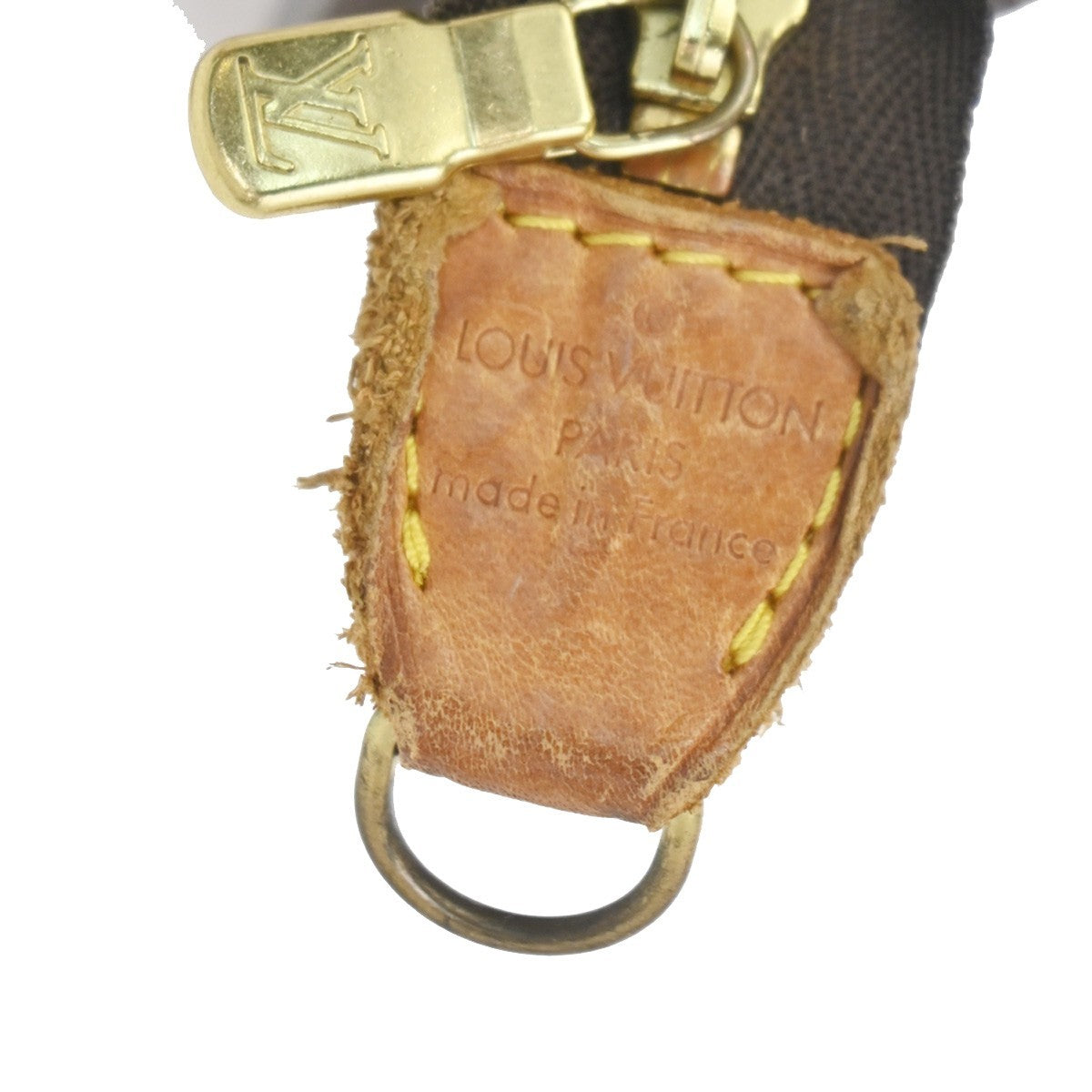 LOUIS VUITTON BUCKET PM Mini Clutch Pouch Bag Monogram Leather France 02KC735