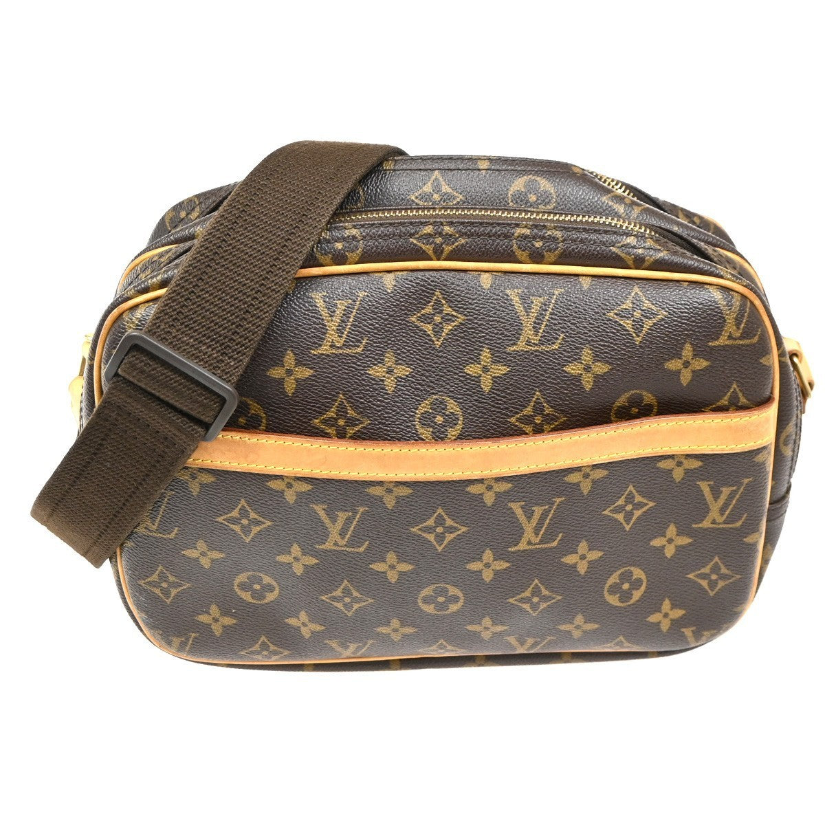 LOUIS VUITTON Reporter Crossbody Shoulder Bag Monogram Leather BN M45254 13TA495