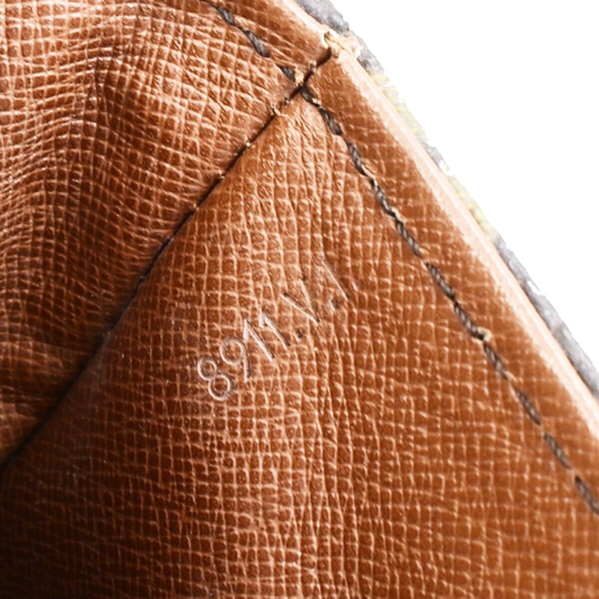LOUIS VUITTONI Chantilly MM Shoulder Bag Monogram Leather Brown M51233 33FB295