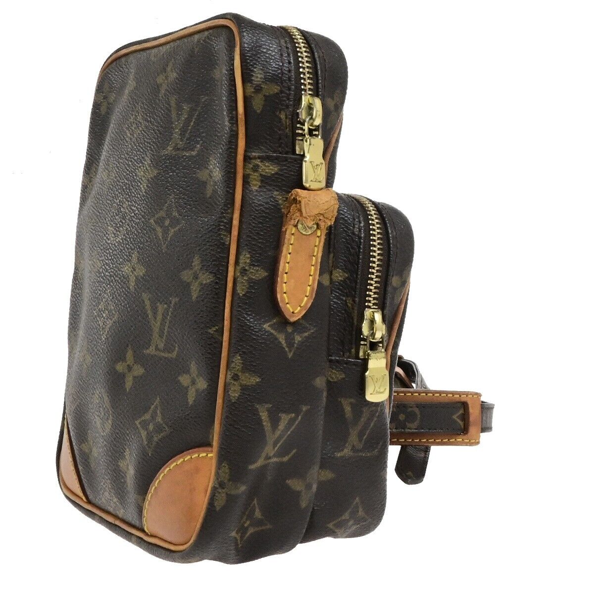 LOUIS VUITTON Amazon Crossbody Shoulder Bag Monogram Leather BN M45236 04EE045